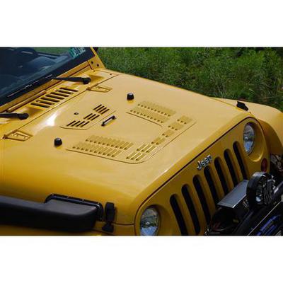 Hyline Offroad Louvered Hood Panel - 400.500.100